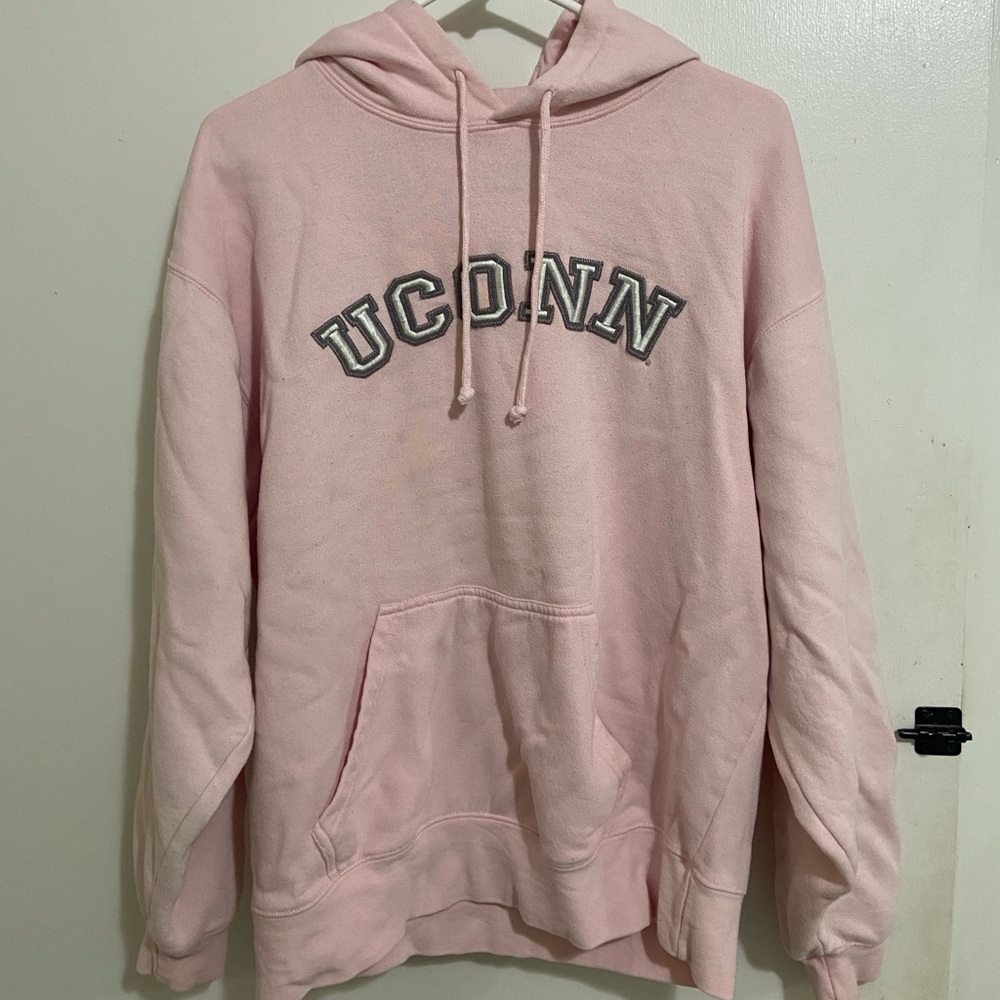 UCONN Pink Hoodie women’s size medium